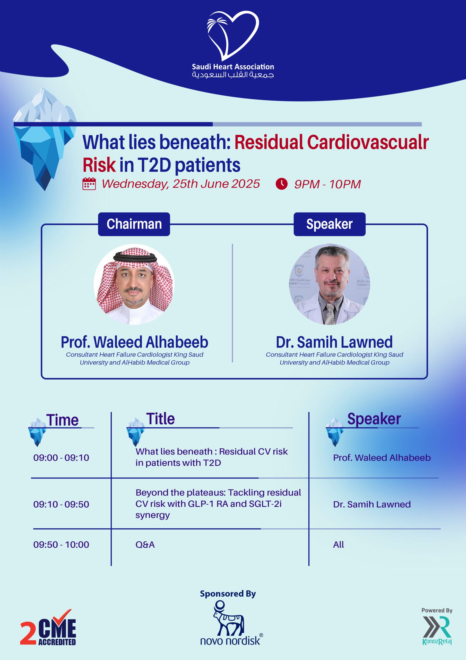 What lies beneath: Residual Cardiovascualr Risk in T2D patients